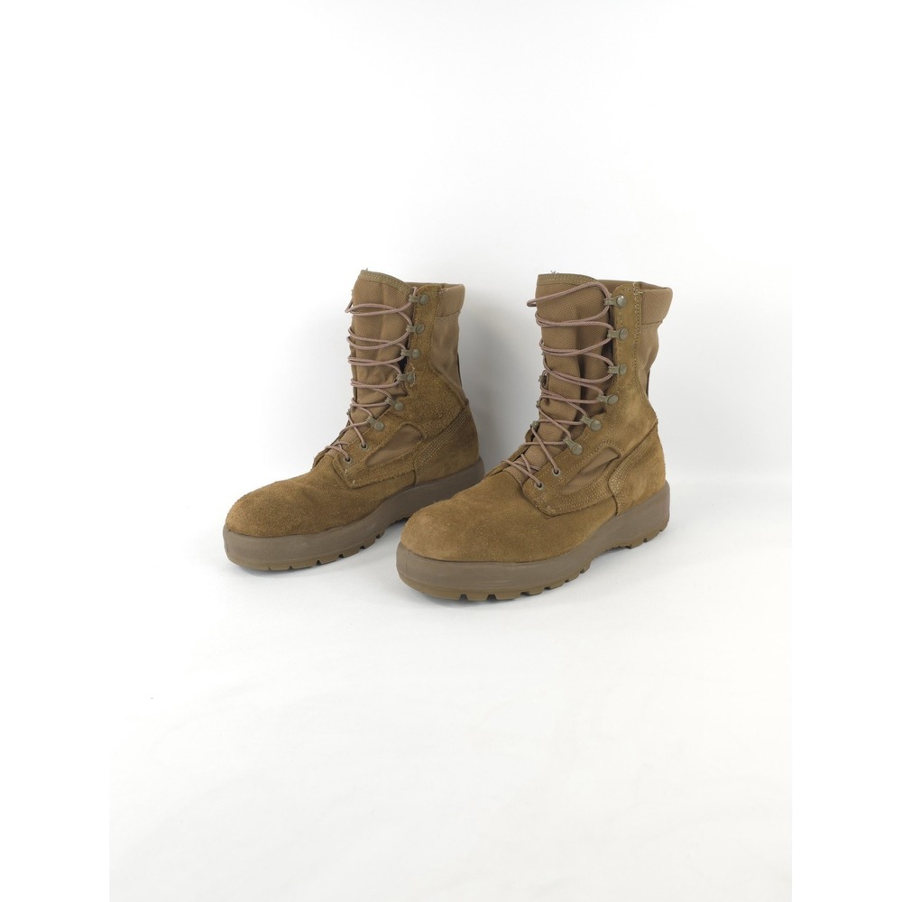 Men's 10.5 W Belleville AFTW Coyote Combat Boots 23-D-0069 360° Vibram